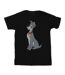 Disney - T-shirt LADY AND THE TRAMP SPAGHETTI HEART - Femme (Noir) - UTBI17933-1
