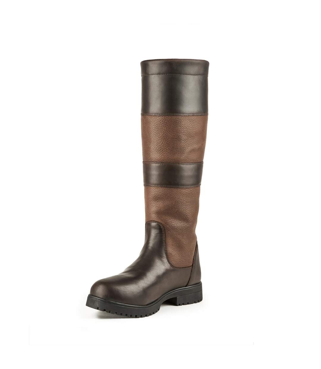 Womens/ladies Bella Ii Nubuck Country Boots Brown Moretta-4