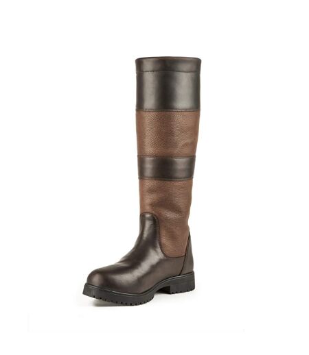 Womens/ladies Bella Ii Nubuck Country Boots Brown Moretta