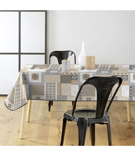 Nappe Imprimé Costa 140x240cm Beige