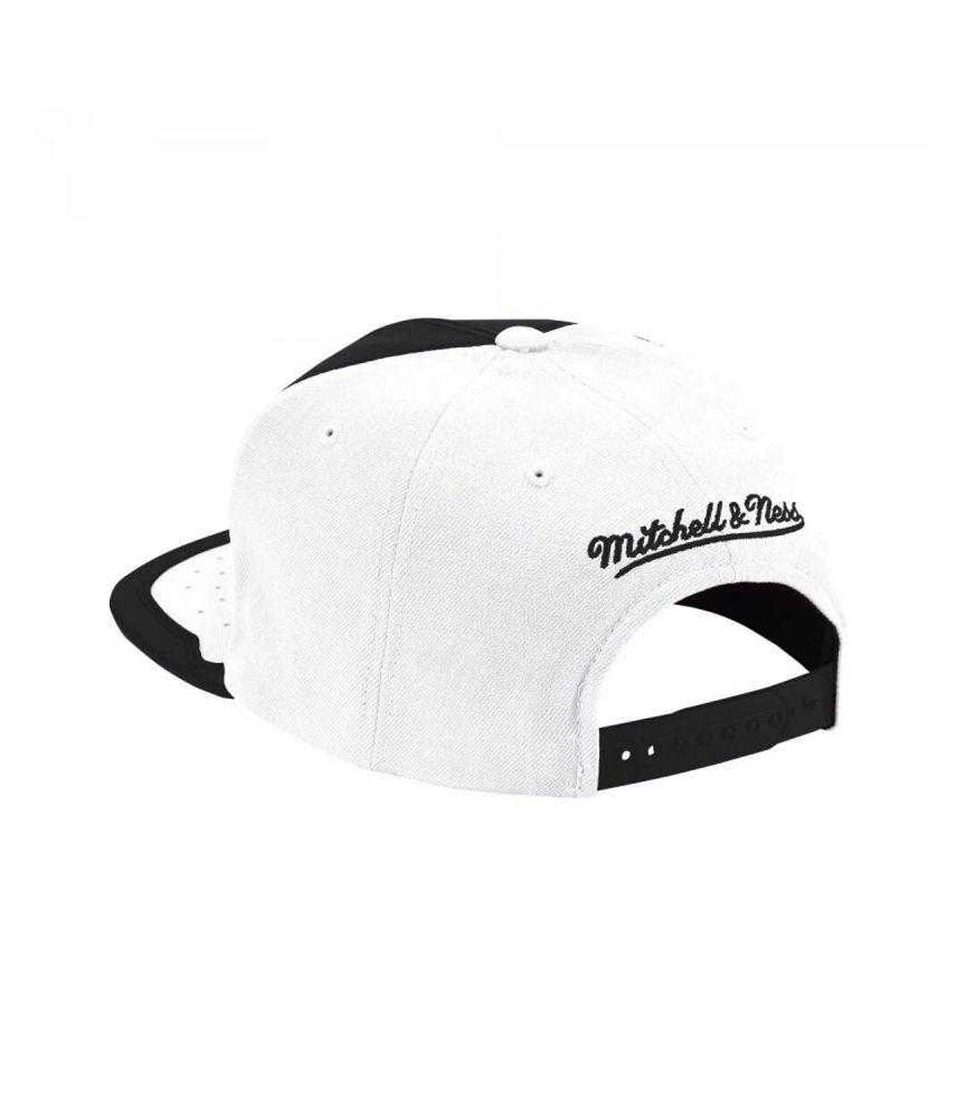 Casquette Ajustable Motif/style Chicago Bulls Homme Blanc Noir NBA-2