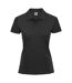 Russell Europe Womens/Ladies Classic Cotton Short Sleeve Polo Shirt (Black)