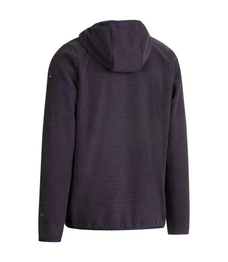 Veste Polaire Unie À Capuche Brian Homme Anthracite Trespass