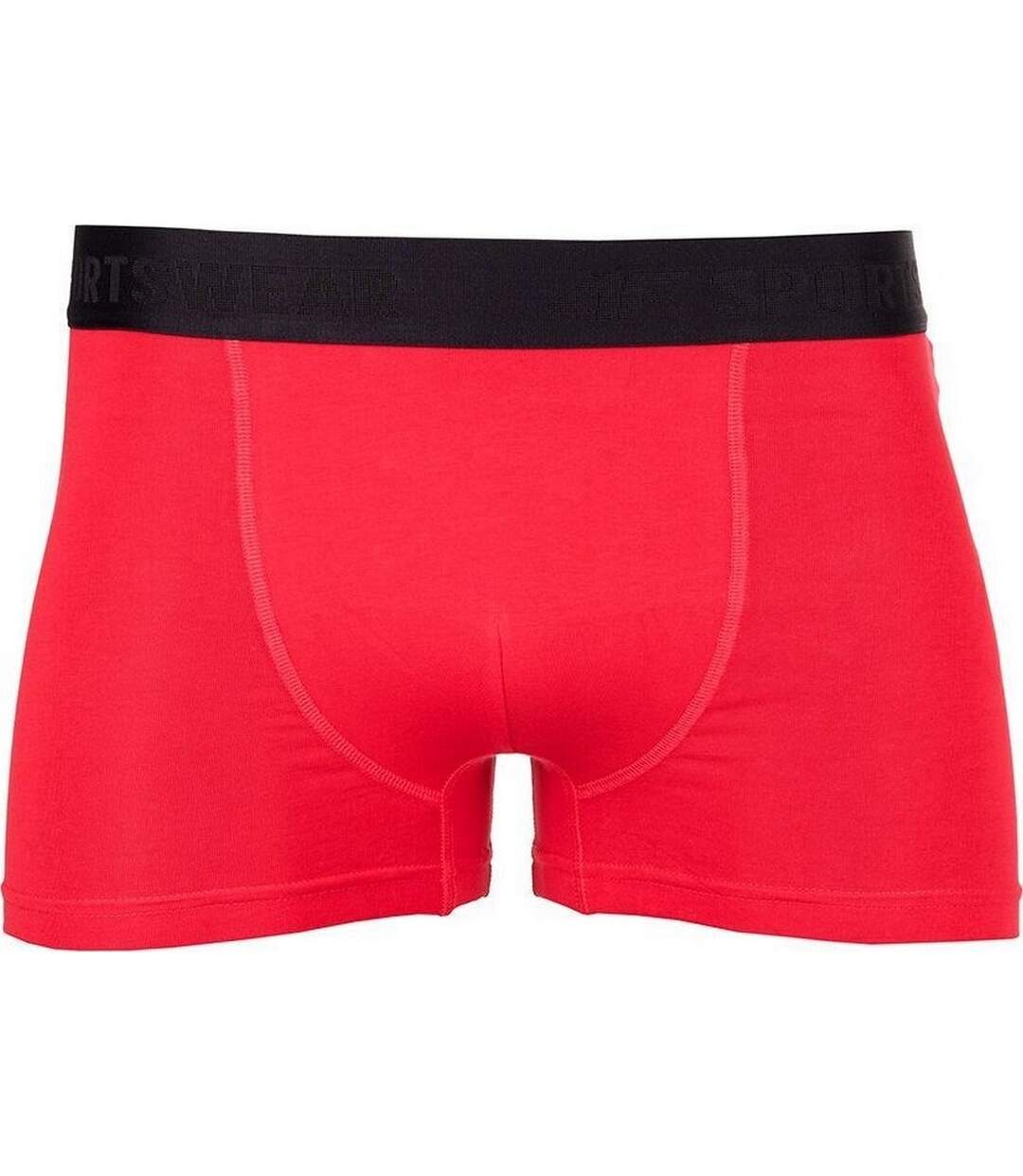 Boxers Aw23ubxsm027 Homme Noir Rouge 4F-3