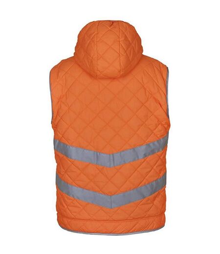 Veste Sans Manches Kensington Homme Orange Fluo Yoko