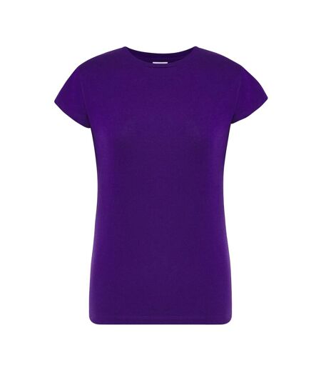 T-shirt Comfort Femme Violet JHK
