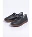 Baskets lacées cuir perforé largeur standard-3