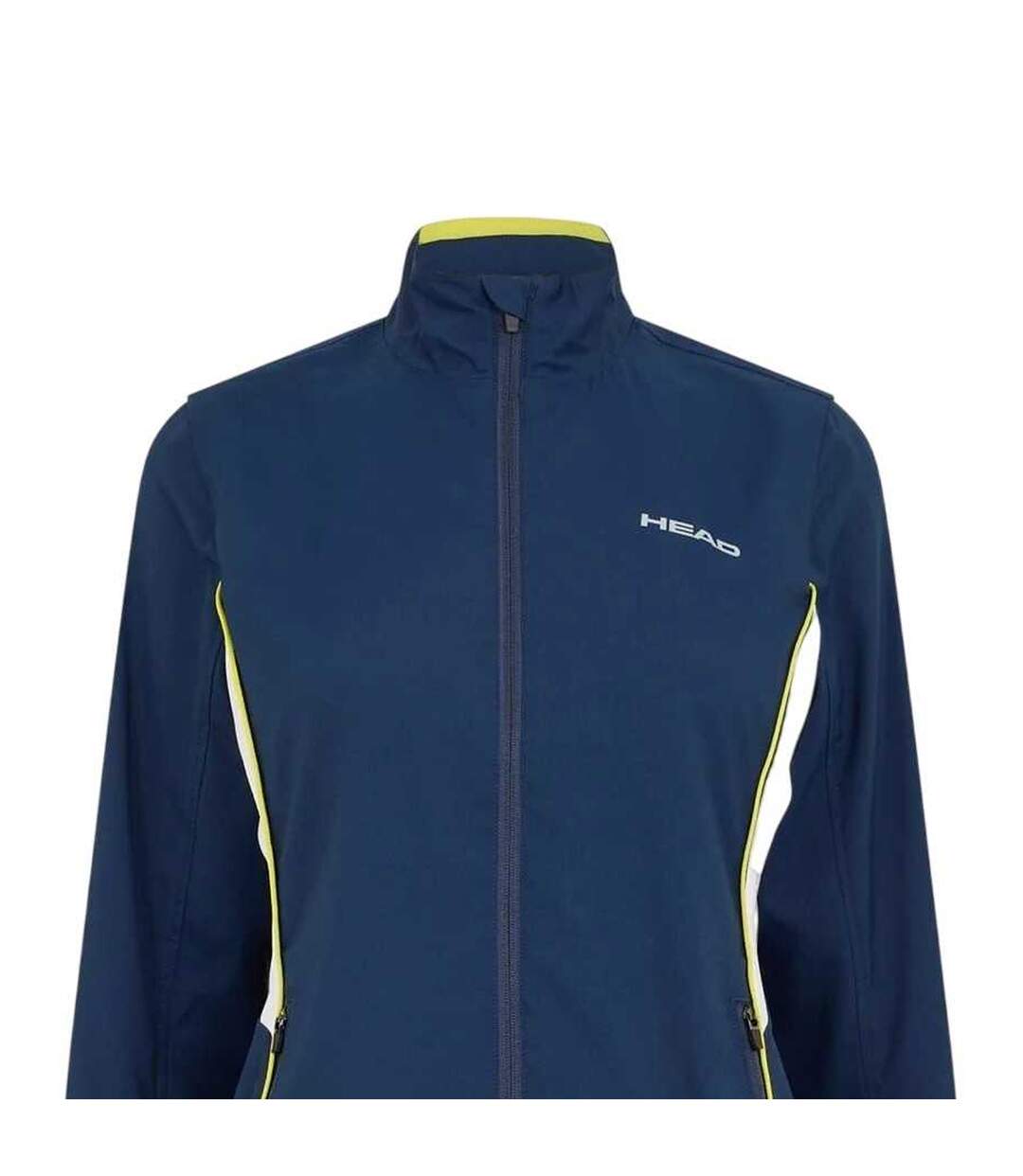 Veste De Survêtement Motif/style Logo Club Femme Bleu Foncé Head-3