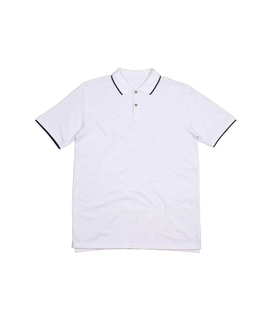 Mantis - T-shirt POLO - Hommes (Blanc / bleu marine) - UTPC3672