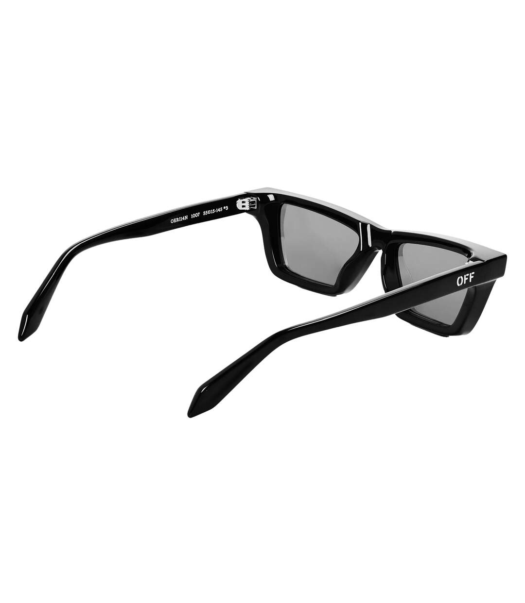 Lunettes De Soleil Motif/style Carré Cambridge Femme Taille Unique Noir Gris Foncé Off-White-2