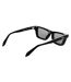 Lunettes De Soleil Motif/style Carré Cambridge Femme Taille Unique Noir Gris Foncé Off-White-2