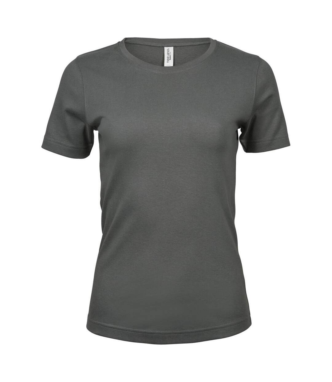 T-shirt à manches courtes 100% coton femme gris polvo Tee Jays