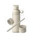 Ensemble Gourde Motif/style 3-en-1 Taille Unique-taille Unique Beige Beige Ocean Bottle-1