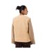 Womens/ladies Itoje Borg Gilet Ecru Threadbare-4
