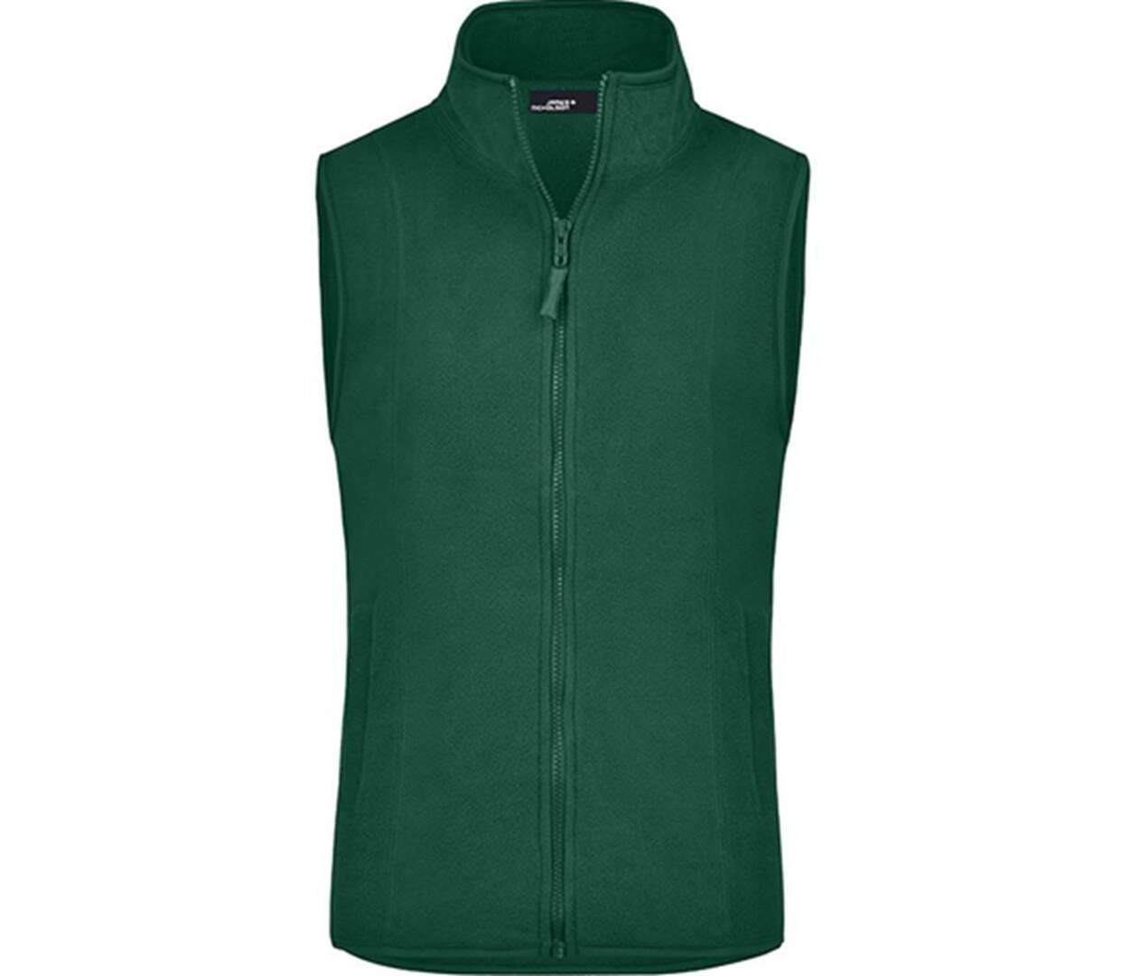Gilet sans manches bodywarmer polaire femme - JN048 - vert foncé-1