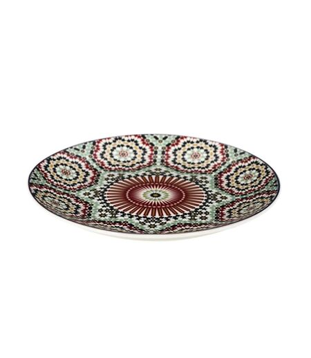 Lot de 6 Assiettes à Dessert Zahra 20cm Multicolore