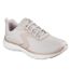 Womens/ladies Flex Appeal 5.0 Flat Trainers Natural Gold Skechers-1