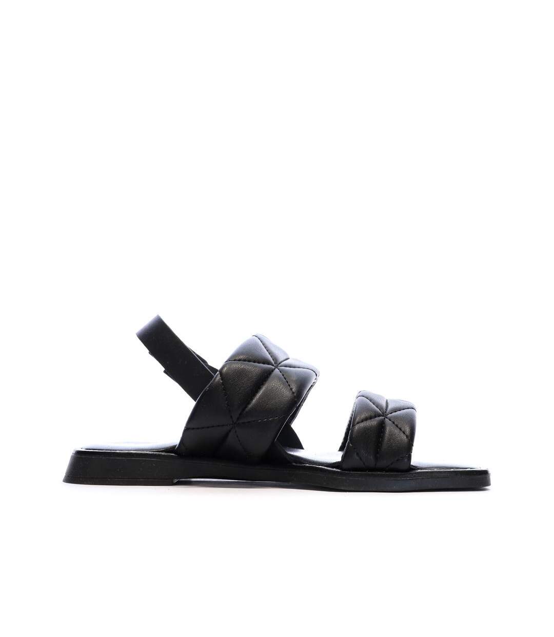 Sandales noir femme replay betty padded-2
