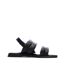 Sandales noir femme replay betty padded-2