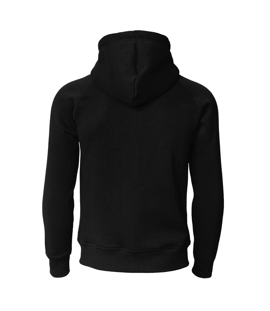 Womens/ladies college zoodie hoodie deep black Awdis