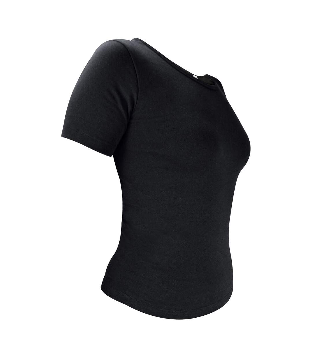 2 Pack Ladies Short Sleeve Thermal Top for Winter-3