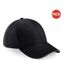 Lot de 2  casquettes adulte noir/graphite Beechfield