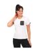 T-shirt terrex femme blanc / noir Adidas-3