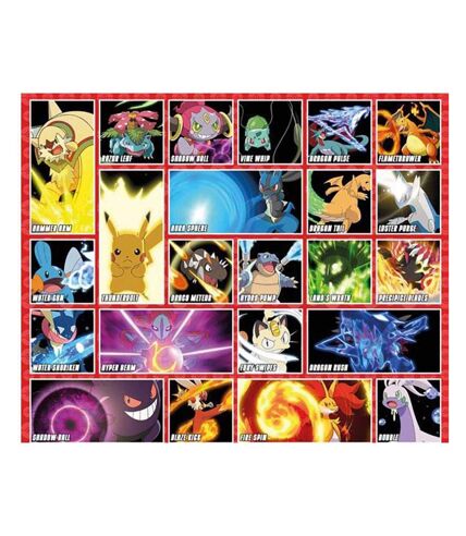 Pokemon - Poster MOVES (Multicolore) (Taille unique) - UTTA6050