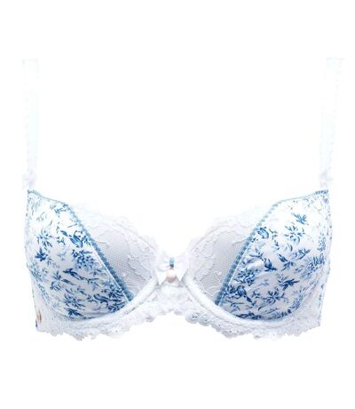 Soutien-gorge ampliforme bleu Colombe
