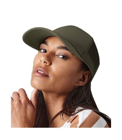Beechfield Unisex Adult 6 Panel Trucker Cap (Olive Green) - UTPC4584