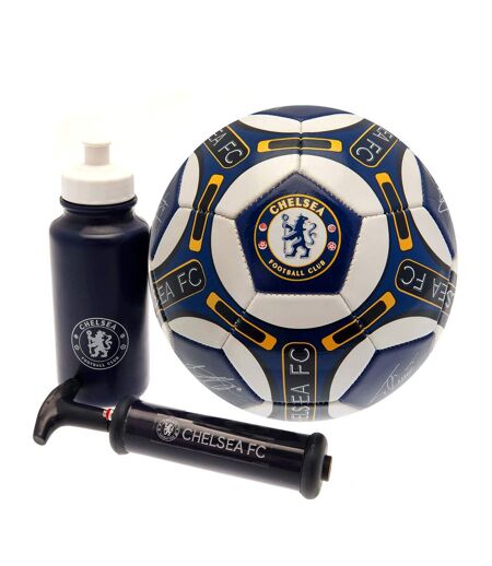 Chelsea FC Signature Gift Set (White/Royal Blue) (One Size) - UTTA10120