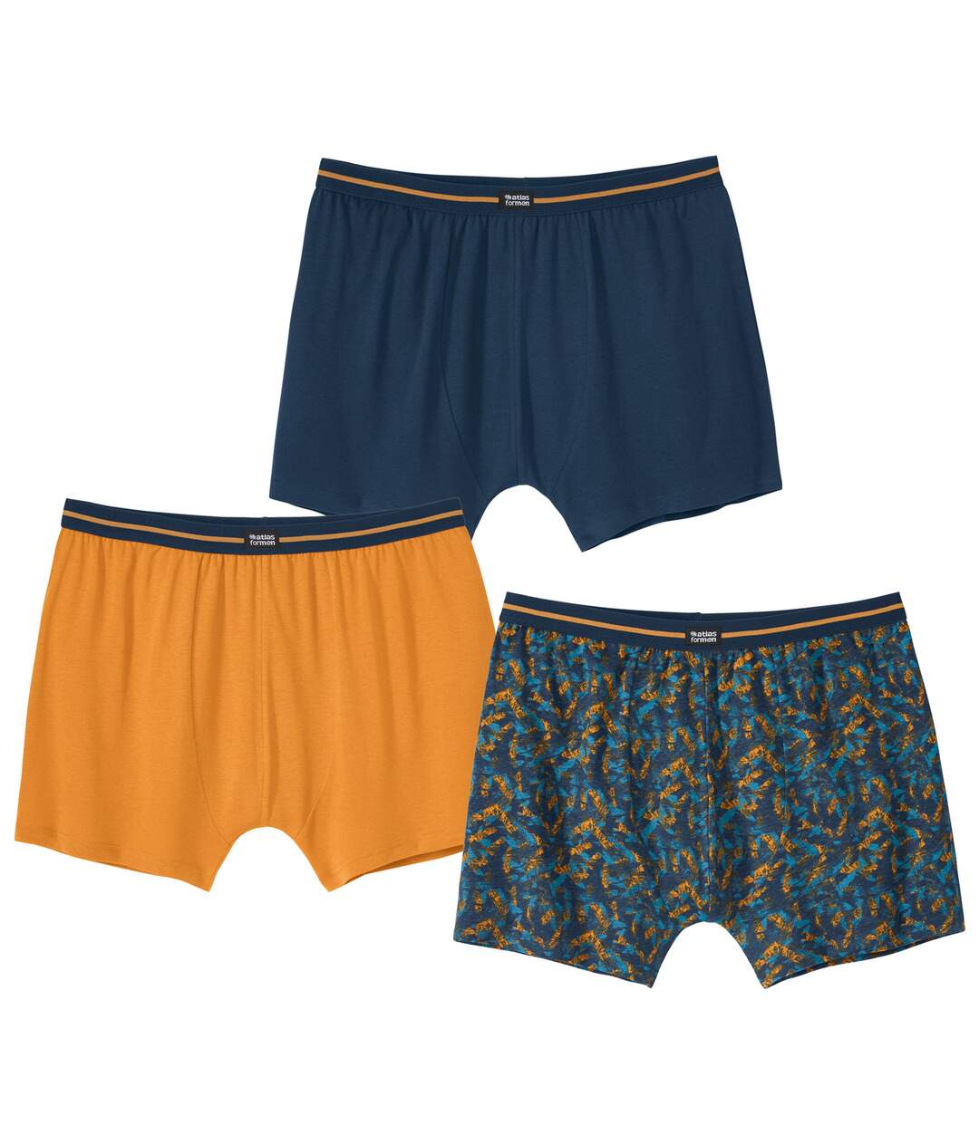 Lot de 3 Boxers Stretch Confort