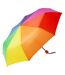 Childrens/kids Stick Umbrella One Size Rainbow Fare-1