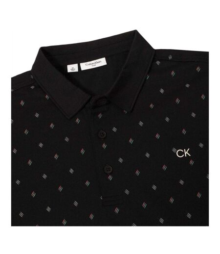 Polo Golf Motif/style Logo Homme Noir Calvin Klein
