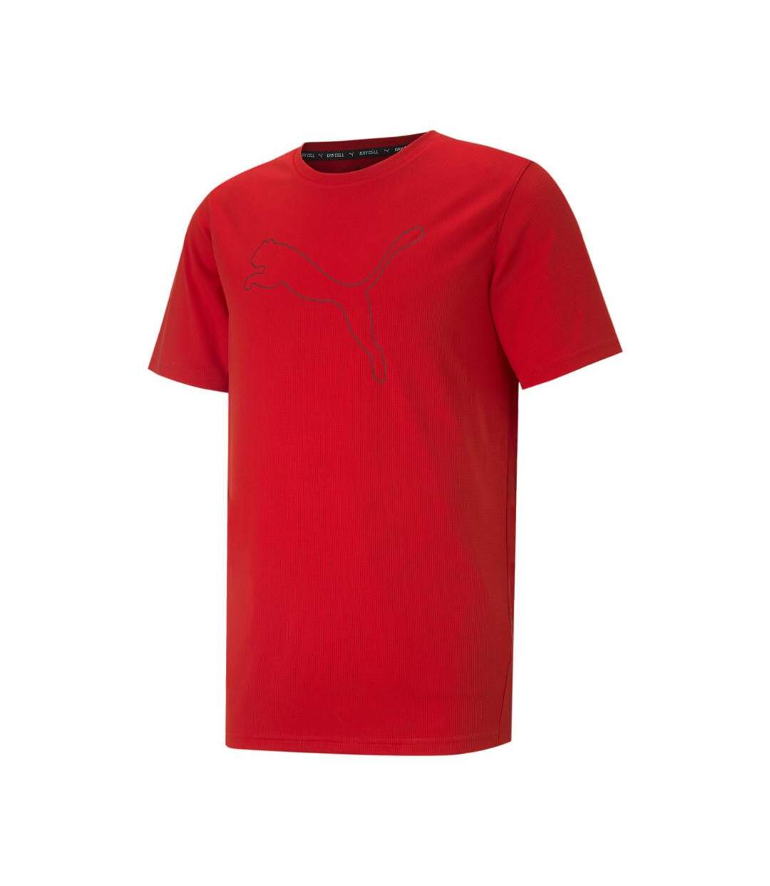 Maillot de sport Rouge Homme Puma Performance Cat - L-1