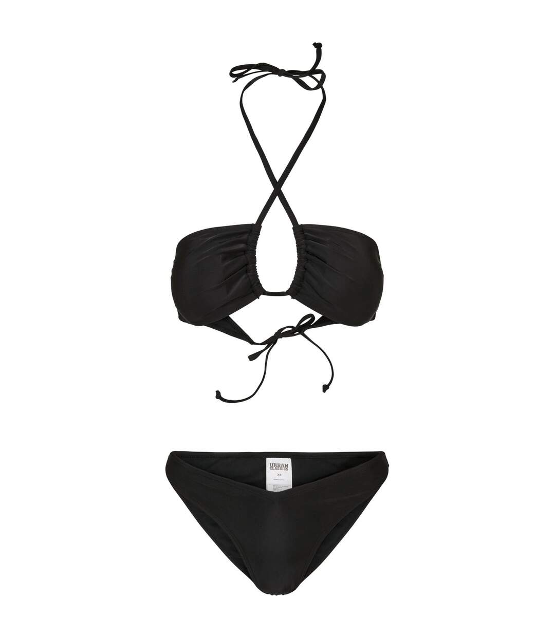 Maillot De Bain 2 Pièces Hot Femme Noir Urban Classics-1