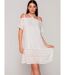 Robe estivale midi épaules tombantes PRAISE Luna Splendida-1