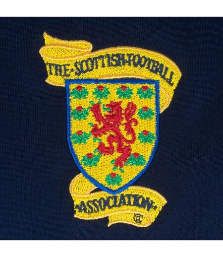 Mens Track Jacket Navy Multicoloured Scottish FA