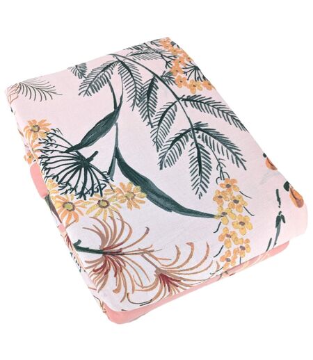 Parure de lit satin de coton FEUILLAGE