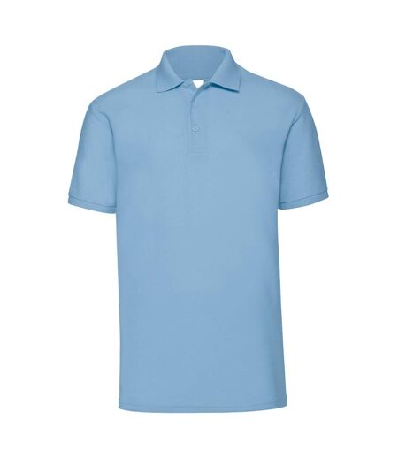 Polo 65/35 Homme Bleu Ciel Fruit Of The Loom