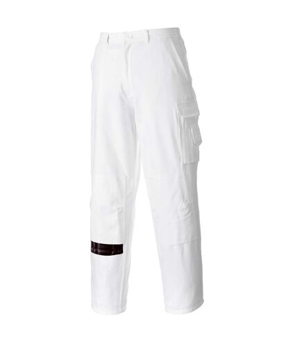 Portwest Mens Painting Work Trousers (White) - UTPC6506