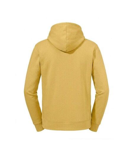 Mens Authentic Hoodie Mustard Yellow Russell