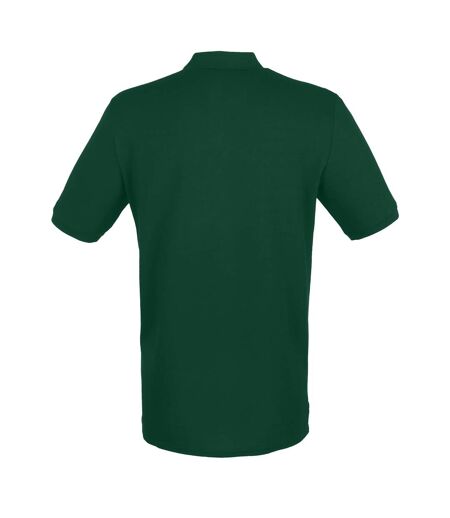 Henbury Mens Modern Fit Cotton Pique Polo Shirt (Bottle) - UTPC2590