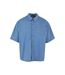 Chemise Homme Bleu Ciel Délavé Urban Classics-1