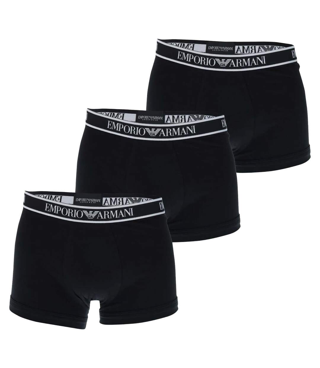 Boxers homme noir Emporio Armani-2