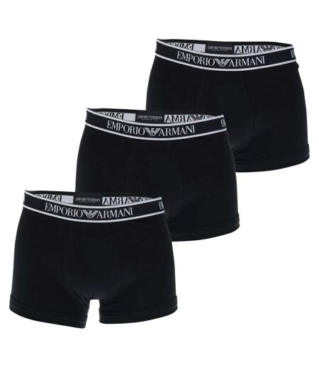 Boxers homme noir Emporio Armani