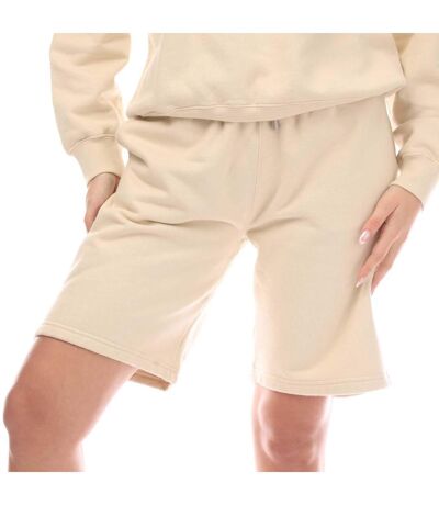 Short de jogging femme beige Off White