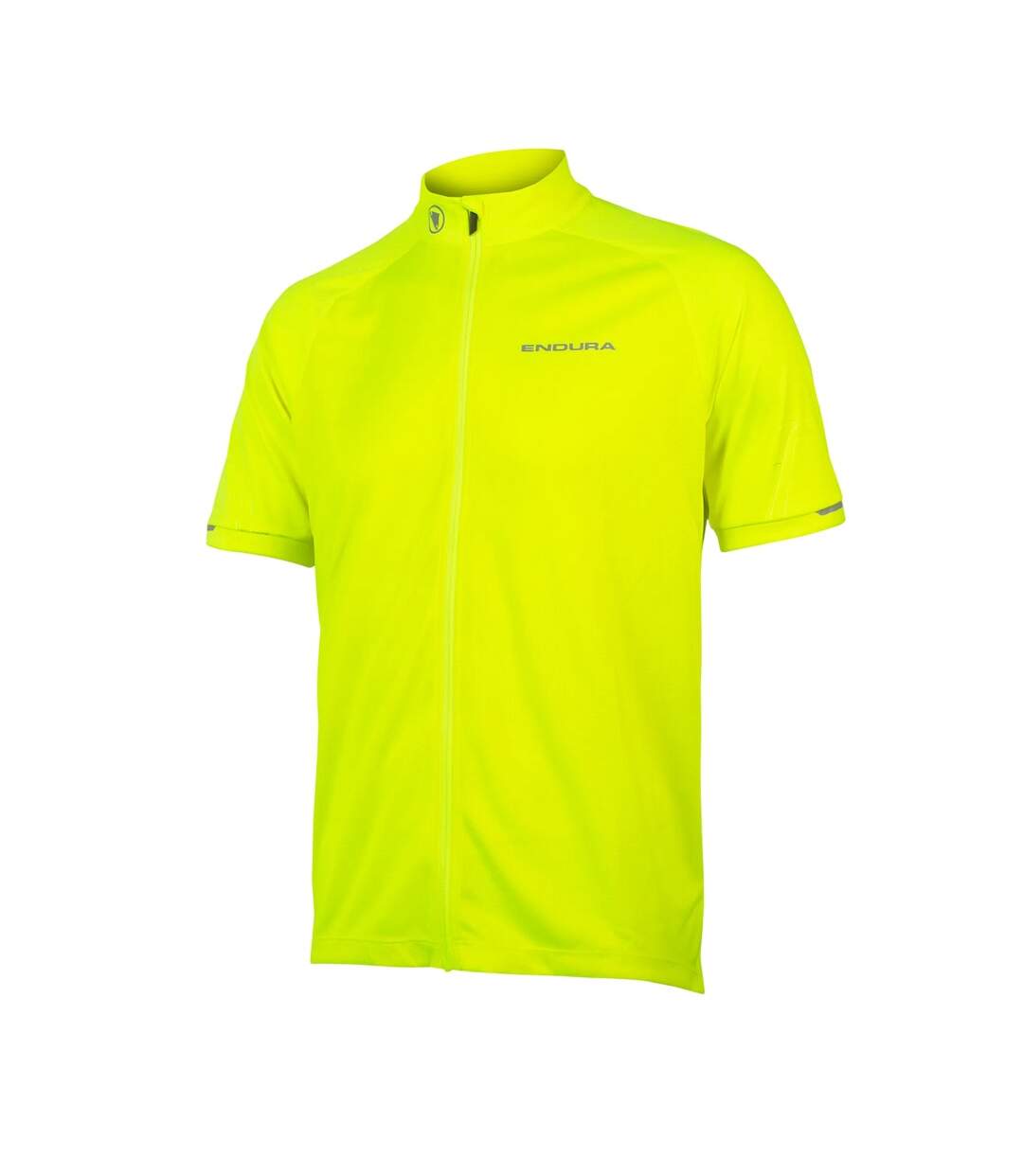 Mens Xtract Ii Short-sleeved Cycling Jersey Hi Vis Yellow Endura-2