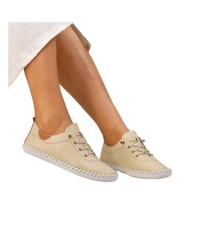 Tennis st ives femme crème Lunar