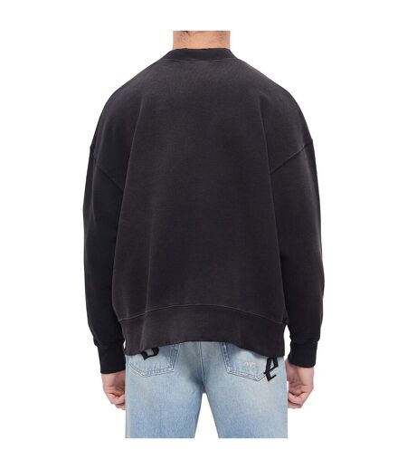 Sweat Motif/style Bleu Nuit Homme Noir Palm Angels